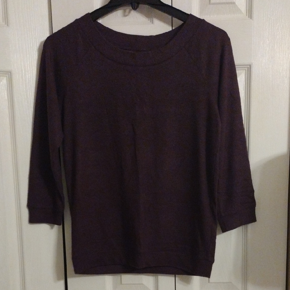 Market & Spruce Purple Crew Neck Sweater from Stitch Fix
